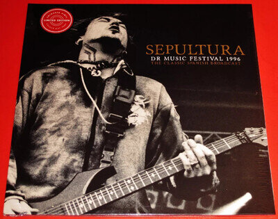 Sepultura : Dr Music Festival 1996: Live Colour VINYL Clear Black Splatter NEW