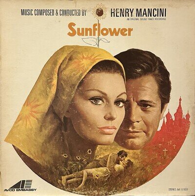 Henry Mancini - Sunflower Vinyl LP Album, Gatefold, 1970, US, AVE-0-11001