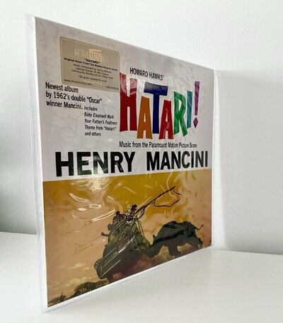 Hatari! Henry Mancini Soundtrack Limited Edition of 500 Numbered Vinyl LPs NEW