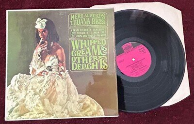 Herb Alpert - whipped cream & other delights LP UK 1965 PYE stereo 1ST