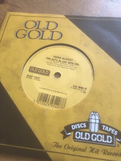 Herb Alpert Mint This Guy’s In Love With You Old Gold Rise