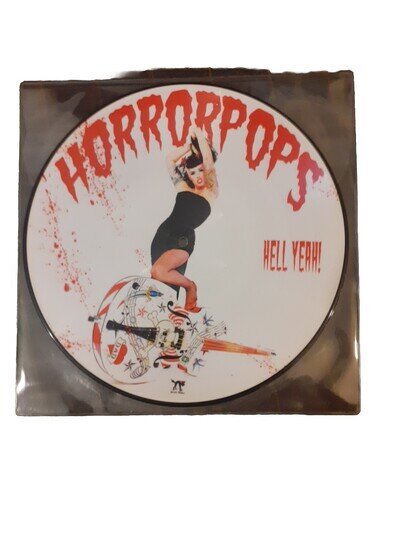 Horrorpops hell Yeah, Picture disc, Vinyl LP