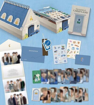 SEVENTEEN 2024 8TH FAN MEETING [SVT IN CARAT LAND] MEMORY BOOK+APPLE POB+GIFT
