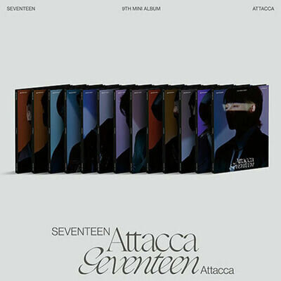 SEVENTEEN ATTACCA 9th Mini Album CARAT Ver RANDOM CD+Binder+Booklet+4 Card+Lyric