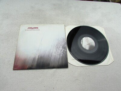 THE CURE LP SEVENTEEN SECONDS UK FICTION A-2 STRAWBERRY EX VINYL