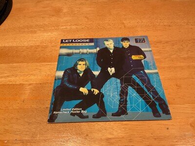 Let Loose-Seventeen.7" poster sleeve / bag 1994 NEW UNPLAYED