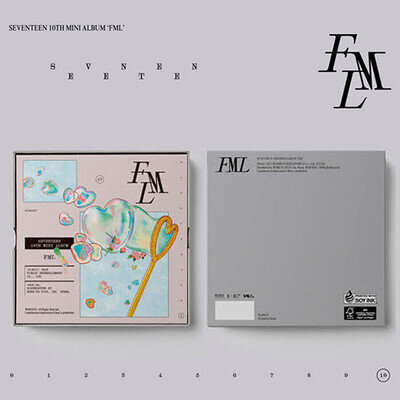 SEVENTEEN [FML] 10th Mini Album CARAT Ver RANDOM/CD+Binder+Photo Book+4 Card+etc