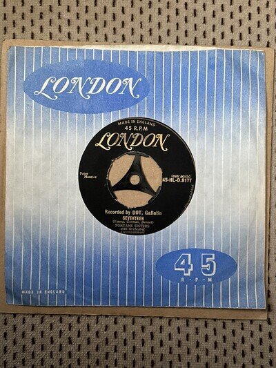 FONTAINE SISTERS - SEVENTEEN Gold London HL D.8177