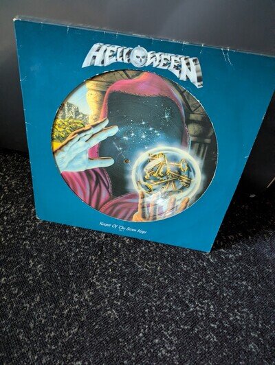 Helloween Keeper Of The Seven Keys Part 1 Picture Disc In N/M Condition.