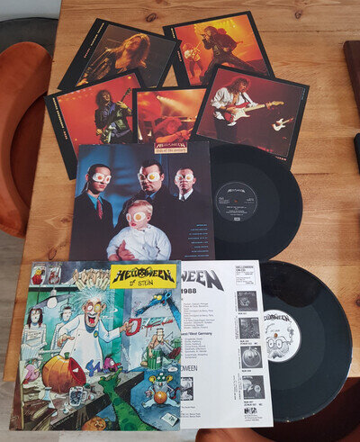 2x HELLOWEEN 12" Vinyl Singles / KIDS Of The CENTURY (Limited Prints) Dr STEIN