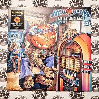 HELLOWEEN - METAL JUKEBOX Limited Edition RED & ORANGE SPLATTER Vinyl LP Metal