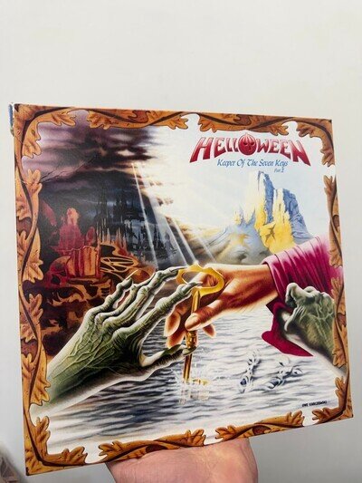 Helloween - Keeper of the Seven Keys Part II (Vinyl) Marks to Cover See Pics