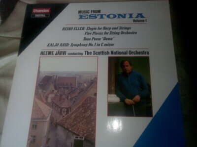 Heino Eller / Kaljo Raid, SNO, Neeme Järvi ‎– Music from Estonia Vol.1 vinyl LP