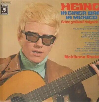Heino LP "In einer Bar in Mexico" No. 2 Near Mint EMI/C 33 RPM