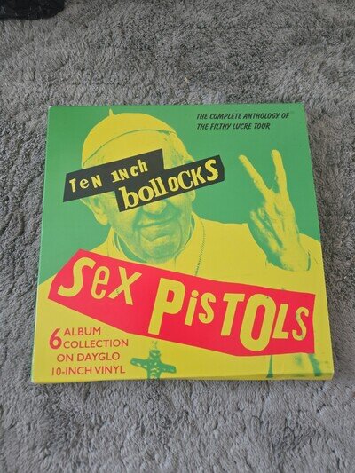 SEX PISTOLS - TEN INCH BOLLOCKS 2021 CODA CPLTT1002 UNOPENED UK 6LP BOX SET