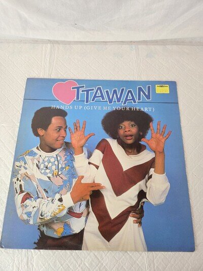 Ottawan Hands Up (Give Me Your Heart) Record Vinyl 12" UK VG+ Carrere –