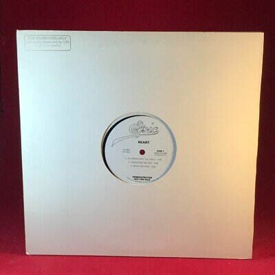 HEART I'm Down/Long Tall Sally 1980 US promo 6-trk sampler 12" vinyl maxi single