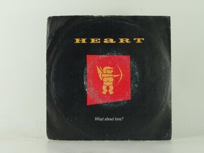 HEART WHAT ABOUT LOVE? (34) 2 Track 7" Single including Picture Sleeve CAPITOL R