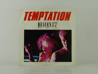 HEAVEN 17 TEMPTATION (29) 2 Track 7" Single including Picture Sleeve VIRGIN RECO