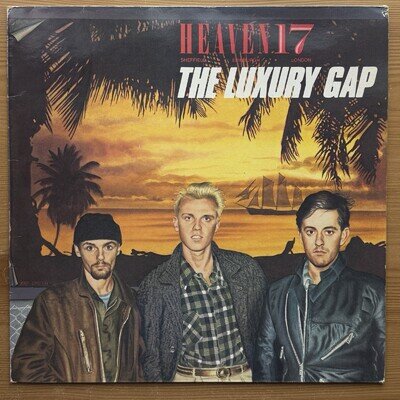 Heaven 17 the Luxury Gap Vinyl LP. 1983. Virgin Records. UK. Light Blue Spine.