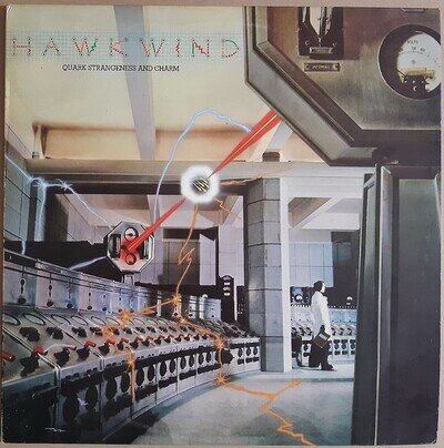HAWKWIND: QUARK STRANGENESS AND CHARM, Original Vinyl LP, Charisma CDS 4008 1977