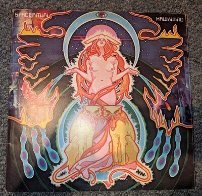 Hawkwind - Space Ritual 2 x Vinyl LP Album Stereo Foldout Sleeve UAD 60037/8
