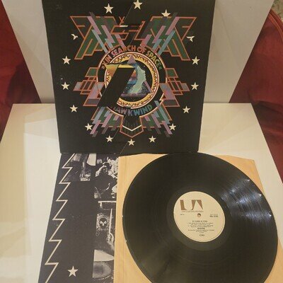 Hawkwind ~ In Search Of Space ~ 1971 Fold Out Sleeve ~ A1/B2Vinyl LP Record VG