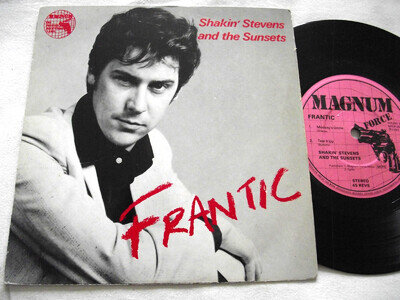 SHAKIN' STEVENS AND THE SUNSETS ~ FRANTIC ** 1982 UK MAGNUM 7" EP