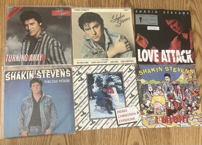 Shakin Stevens 7 Inch Collection X 6
