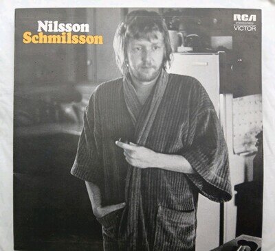 Harry Nilsson 'Nilsson Schmilsson Vinyl LP With Poster RCA Victor SF 8242