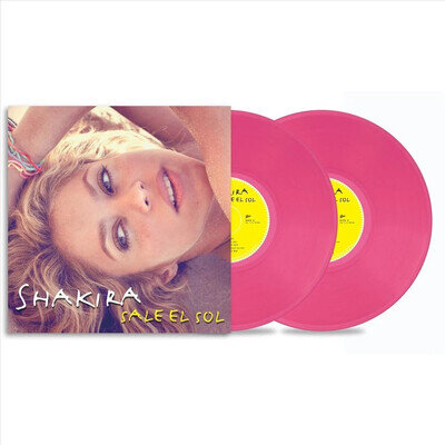 Shakira - Sale El Sol. Pink Vinyl 2x12" LP Album NEW & SEALED*