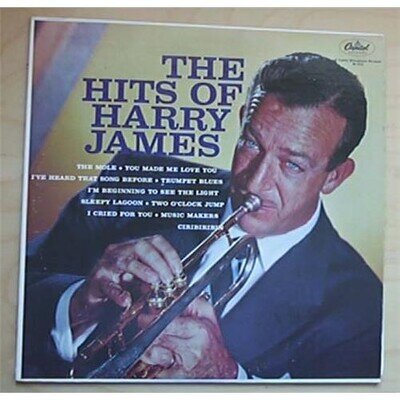 HARRY JAMES HITS OF HARRY JAMES LP 1970'S ISSUE ? YELLOW CAPITOL LABEL USA