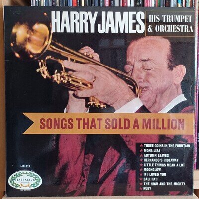 (29) Harry James And His Orchestra - Songs That Sold A Million LP mono