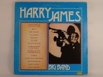 HARRY JAMES BIG BAND (354) 14 Track LP including Picture Sleeve