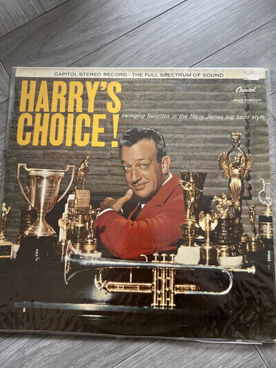 Harry James Harry's Choice LP Capitol T1093 EX/VG 1958