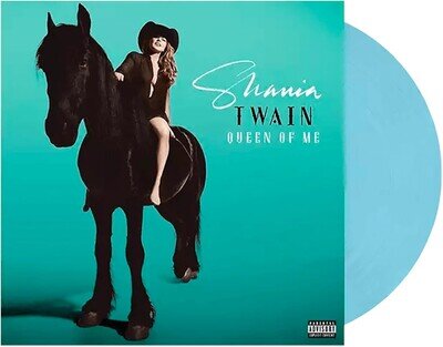 SHANIA TWAIN - QUEEN OF ME - LIMITED EDITION BLUE VINYL ALBUM NEW & SEALED