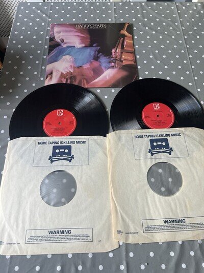 HARRY CHAPIN GREATEST STORIES LIVE 7E2009 ELEKTRA 2 LP GATEFOLD VINYL LP RECORD