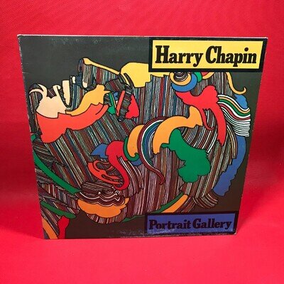 HARRY CHAPIN Portrait Gallery 1975 UK vinyl LP Tangled Up Puppet gatefold