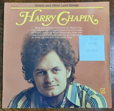 Harry Chapin Sniper & Other Love Songs VG/VG 1972 ELK42125