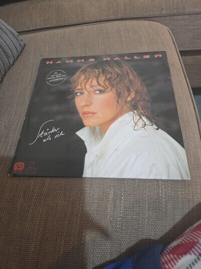 Hanne Haller - Stärker Als Ich LP 1981 (VG+/VG+) '