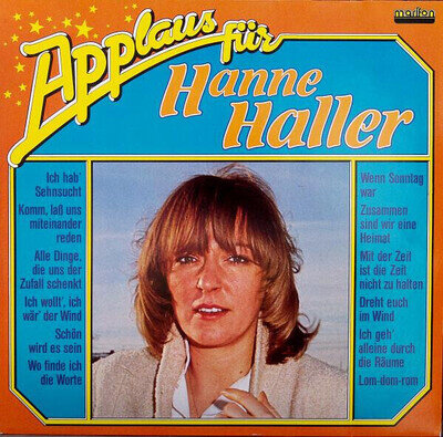 Hanne Haller Applaus Für Hanne Haller NEAR MINT Marifon Vinyl LP 12 Inch