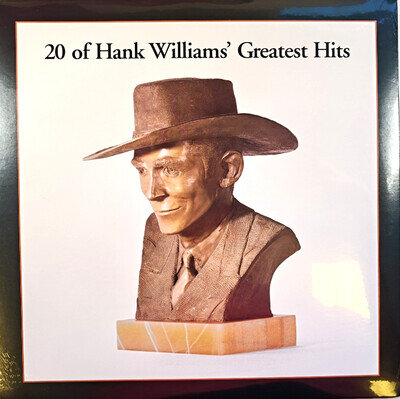 Hank Williams 20 Of Hank Williams' Greatest Hits LP Album vinyl record comp 2016