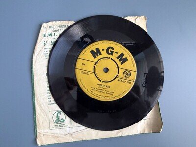 Hank Williams - Ramblin' Man / I Won't Be Home No More 1959 RARE 7' Single