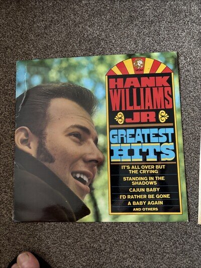 Hank Williams Jr. Greatest Hits MGM Select 2353 013 LP 1971 12" Stereo