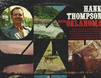 HANK THOMPSON - 'SALUTES OKLAHOMA (U.S L.P/SEALED)'.