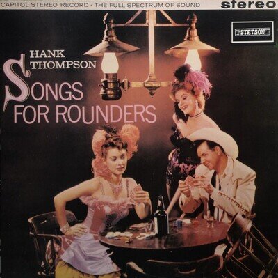 Hank Thompson - Songs For Rounders Vinyl LP (LP Record, Album) - NM/NM