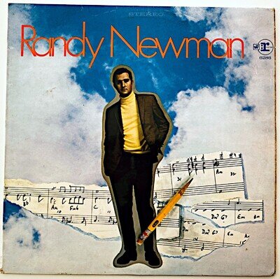 RANDY NEWMAN - RANDY NEWMAN - 1968 UK VINYL LP ALBUM - RSLP 6286 - VG+/VG+
