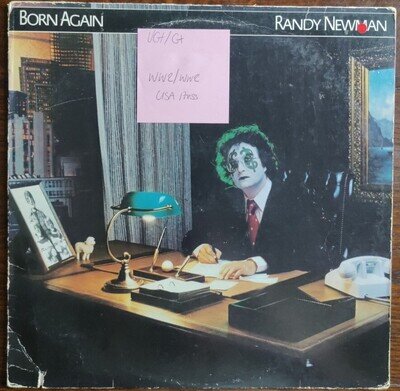 Randy Newman Born Again Vinyl Record VG+/G+ HS3346 1979