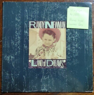 Randy Newman Land Of Dreams Vinyl Record VG+/G+ WX212 1988