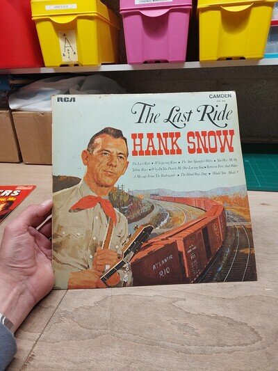 Hank Snow - The Last Ride - 1969 Country Vinyl Record LP R1